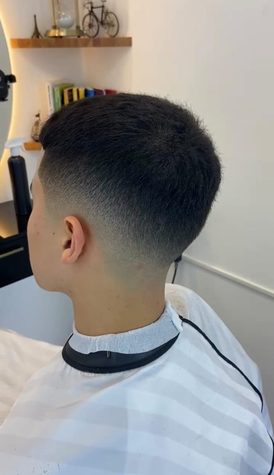 Degradado realizado en RA Barbería Fénix